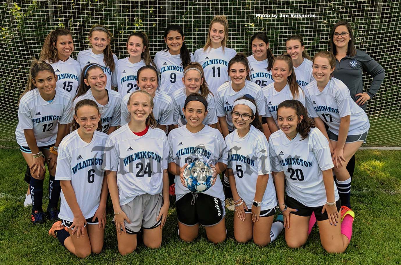 The WHS Freshman Girls Soccer team